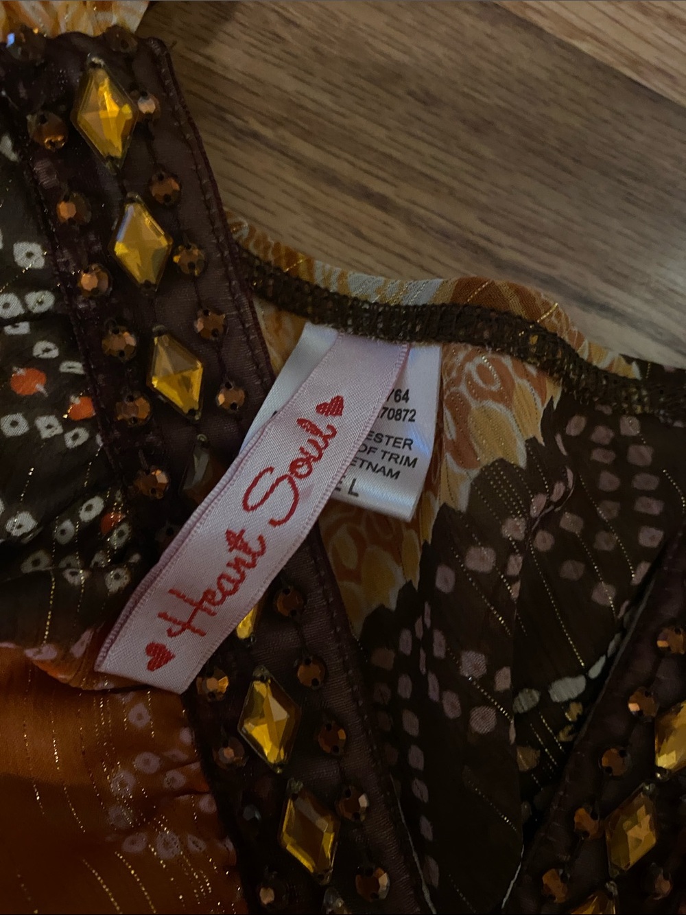 Patchwork Print Camisole - Picture 3 of 5